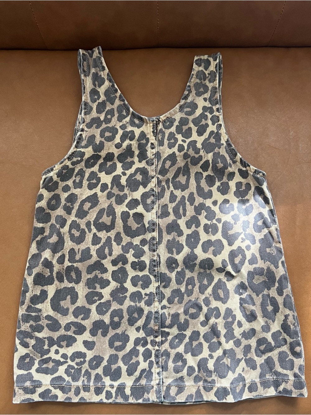 Victory Heart Girls Sz 4T Animal Print Dress Leopard Print